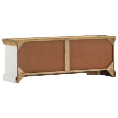 Tv-meubel 110x30x40 cm massief mangohout - AllerleiShop