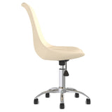 Eetkamerstoelen 6 st stof crèmekleurig - AllerleiShop