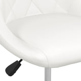 Eetkamerstoelen 6 st kunstleer wit - AllerleiShop