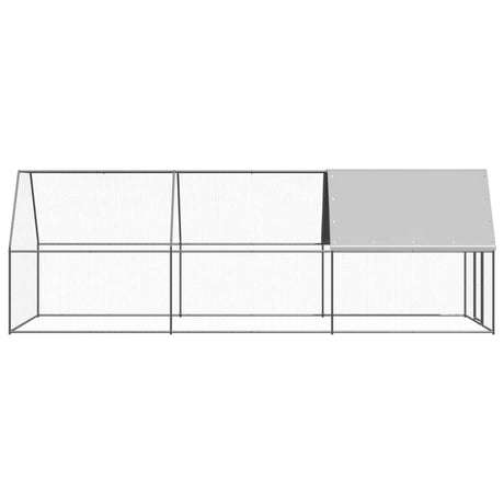 Kippenhok 2x6x2 m gegalvaniseerd staal - AllerleiShop