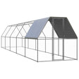 Kippenhok 2x10x2 m gegalvaniseerd staal - AllerleiShop