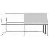 Kippenhok 3x4x2 m gegalvaniseerd staal - AllerleiShop