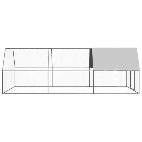 Kippenhok 3x6x2 m gegalvaniseerd staal - AllerleiShop