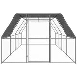 Kippenhok 3x8x2 m gegalvaniseerd staal - AllerleiShop