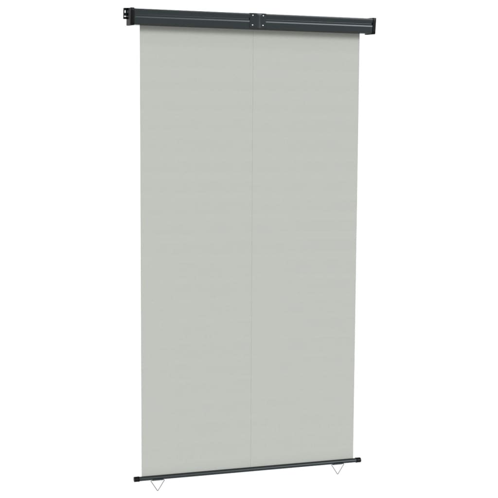 Balkonscherm 165x250 cm grijs