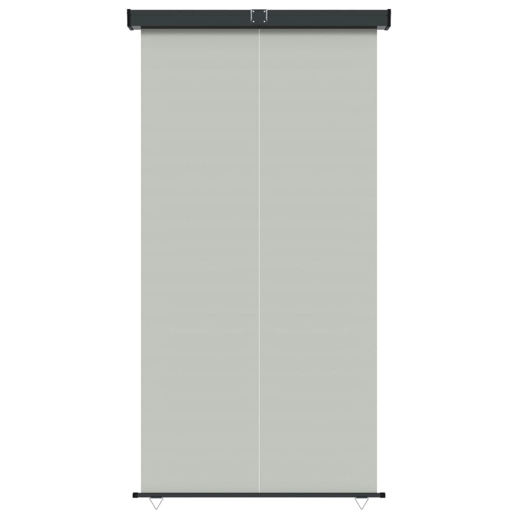 Balkonscherm 165x250 cm grijs