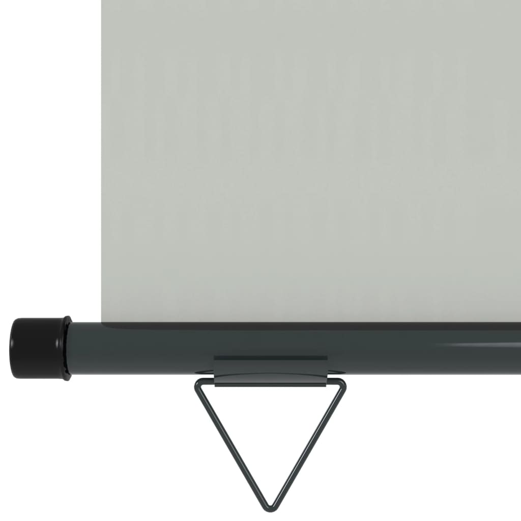 Balkonscherm 165x250 cm grijs