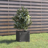 Plantenbak 31x31x31 cm massief grenenhout grijs - AllerleiShop