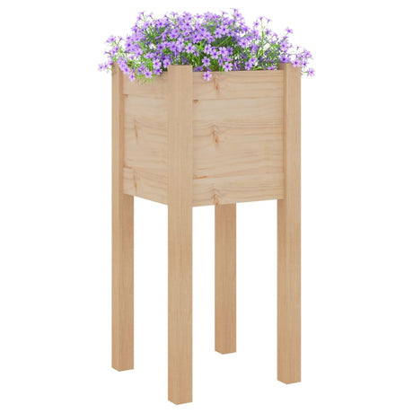 Plantenbak 31x31x70 cm massief grenenhout - AllerleiShop