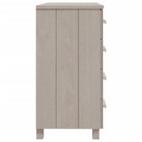 Dressoir HAMAR 79x40x80 cm massief grenenhout wit - AllerleiShop