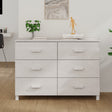 Dressoir HAMAR 113x40x80 cm massief grenenhout wit - AllerleiShop