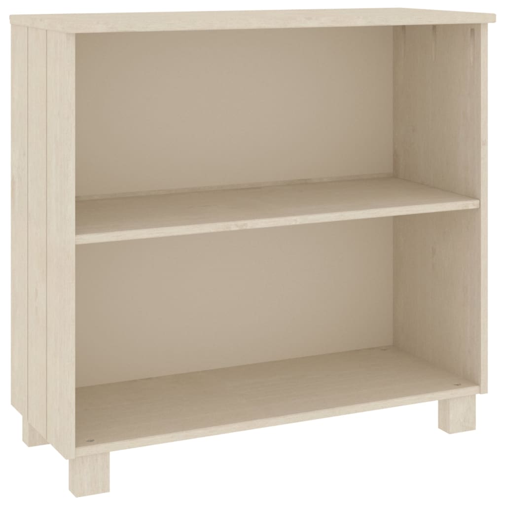 Dressoir HAMAR 85x35x80 cm massief grenenhout honingbruin - AllerleiShop