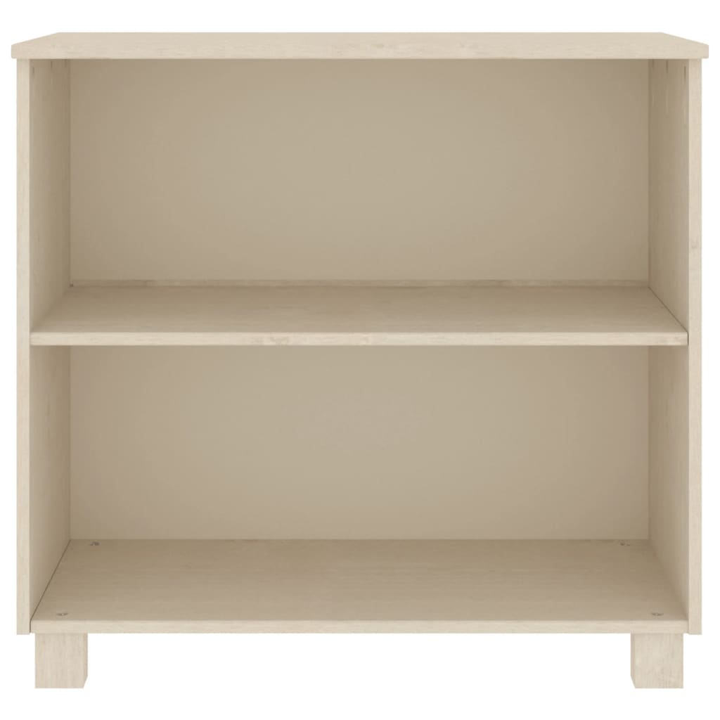 Dressoir HAMAR 85x35x80 cm massief grenenhout honingbruin - AllerleiShop