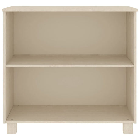 Dressoir HAMAR 85x35x80 cm massief grenenhout honingbruin - AllerleiShop