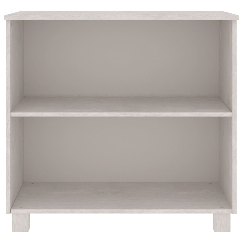 Dressoir HAMAR 85x35x80 cm massief grenenhout wit - AllerleiShop