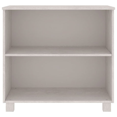 Dressoir HAMAR 85x35x80 cm massief grenenhout wit - AllerleiShop