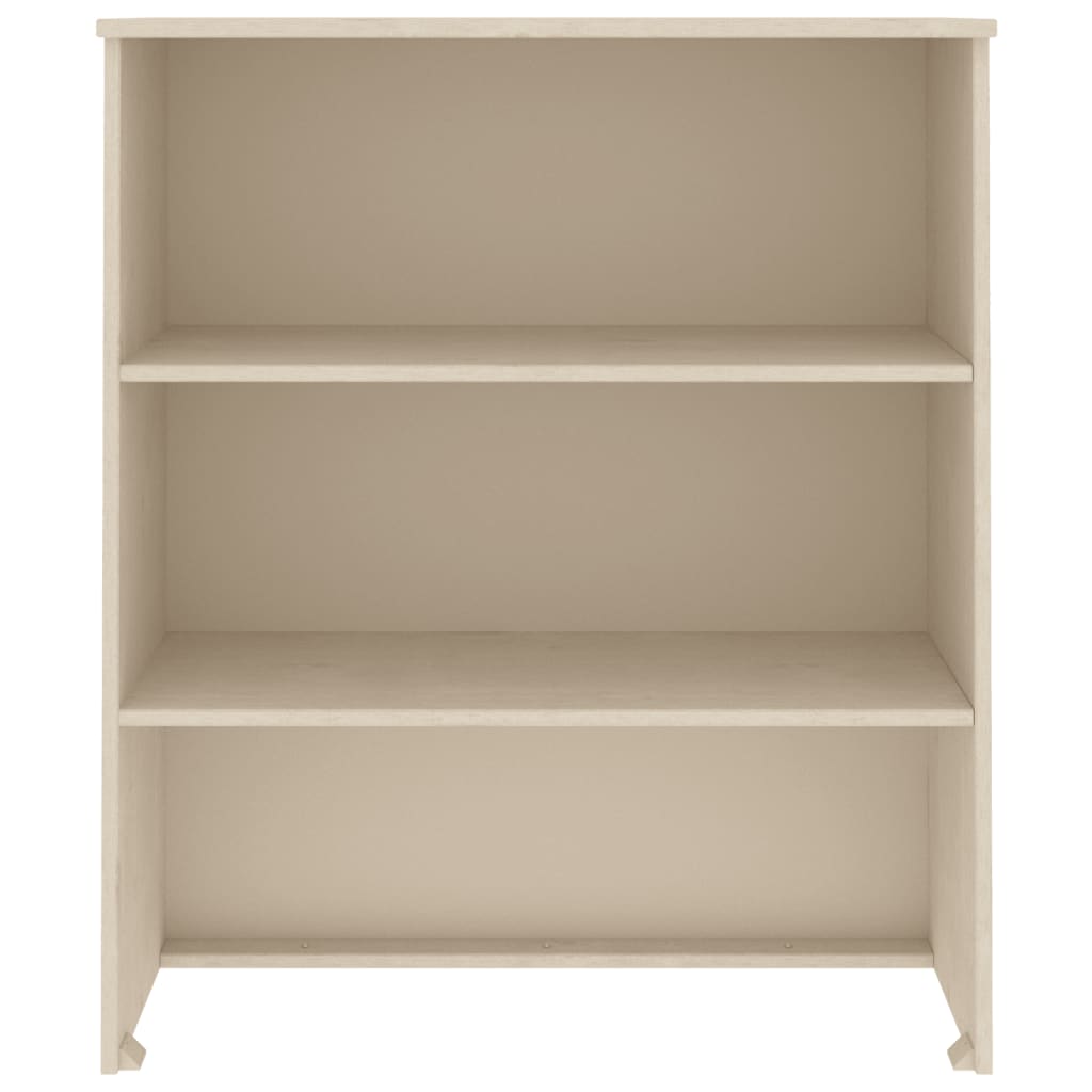 Opzetkast HAMAR 85x35x100 cm massief grenenhout honingbruin - AllerleiShop