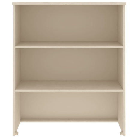 Opzetkast HAMAR 85x35x100 cm massief grenenhout honingbruin - AllerleiShop