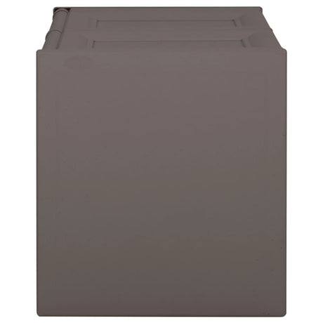 Kussenbox 85 L 86x40x42 cm grijs - AllerleiShop