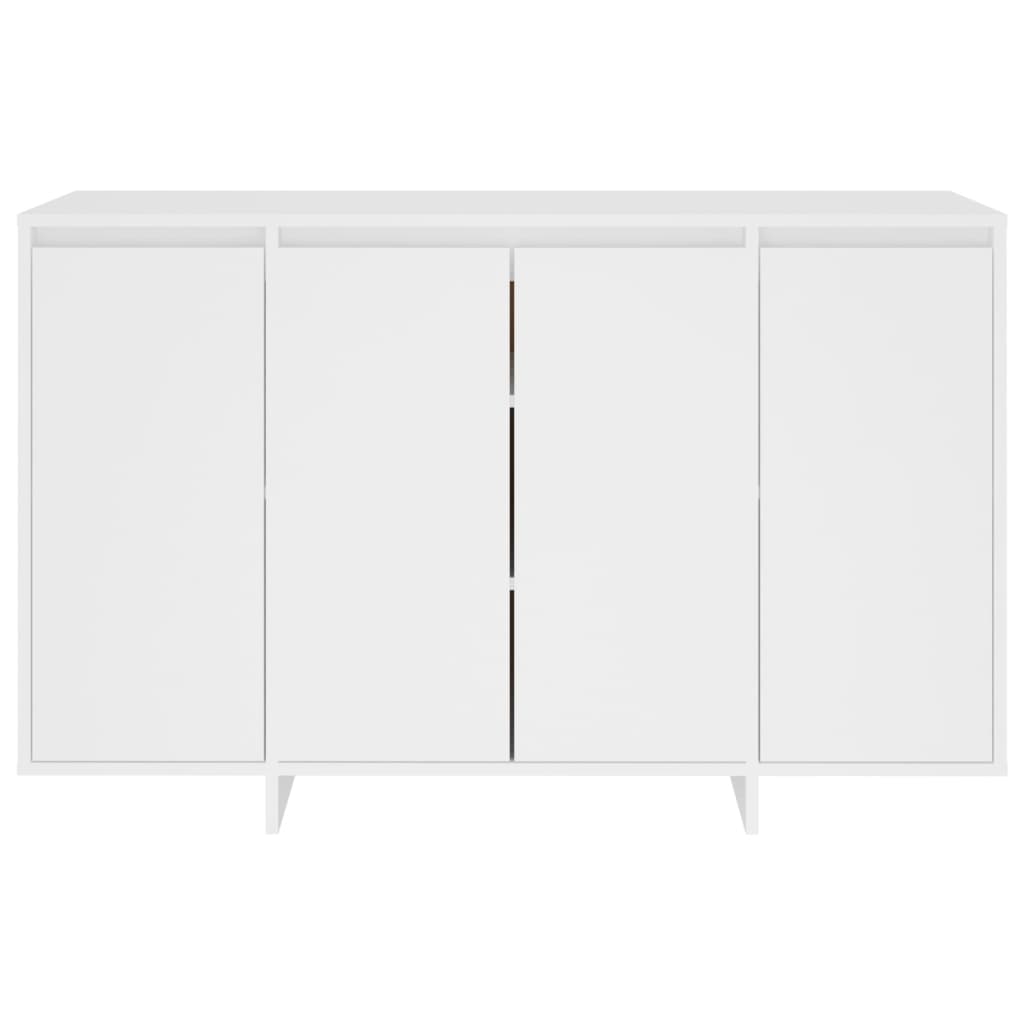 Dressoir 120x41x75 cm bewerkt hout wit - AllerleiShop