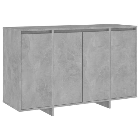 Dressoir 120x41x75 cm bewerkt hout betongrijs - AllerleiShop