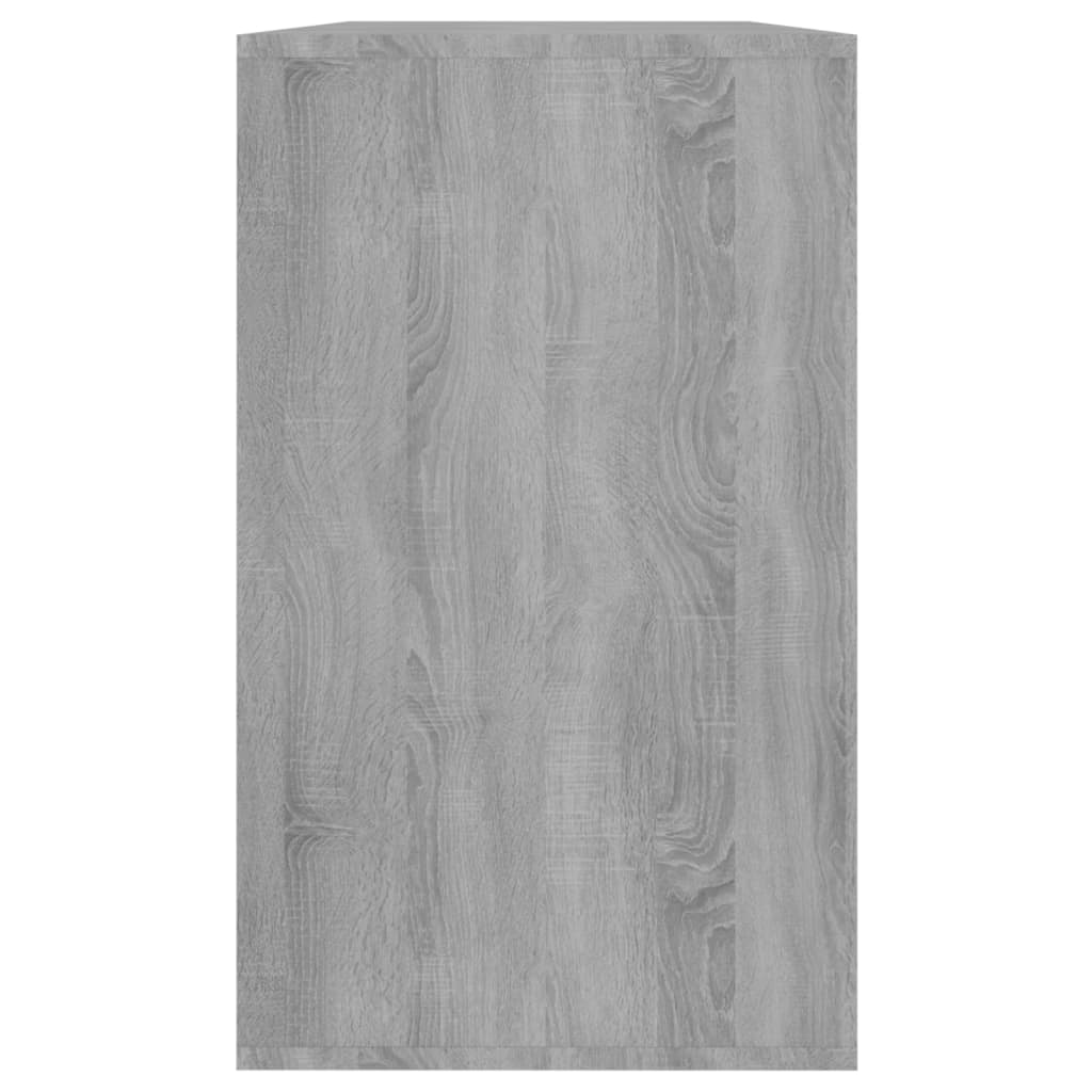 Dressoir 120x41x75 cm bewerkt hout grijs sonoma eikenkleurig - AllerleiShop