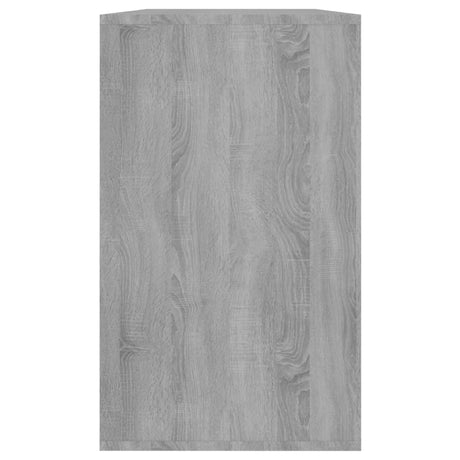 Dressoir 120x41x75 cm bewerkt hout grijs sonoma eikenkleurig - AllerleiShop