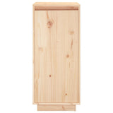 Schoenenkast 35x35x80 cm massief grenenhout - AllerleiShop