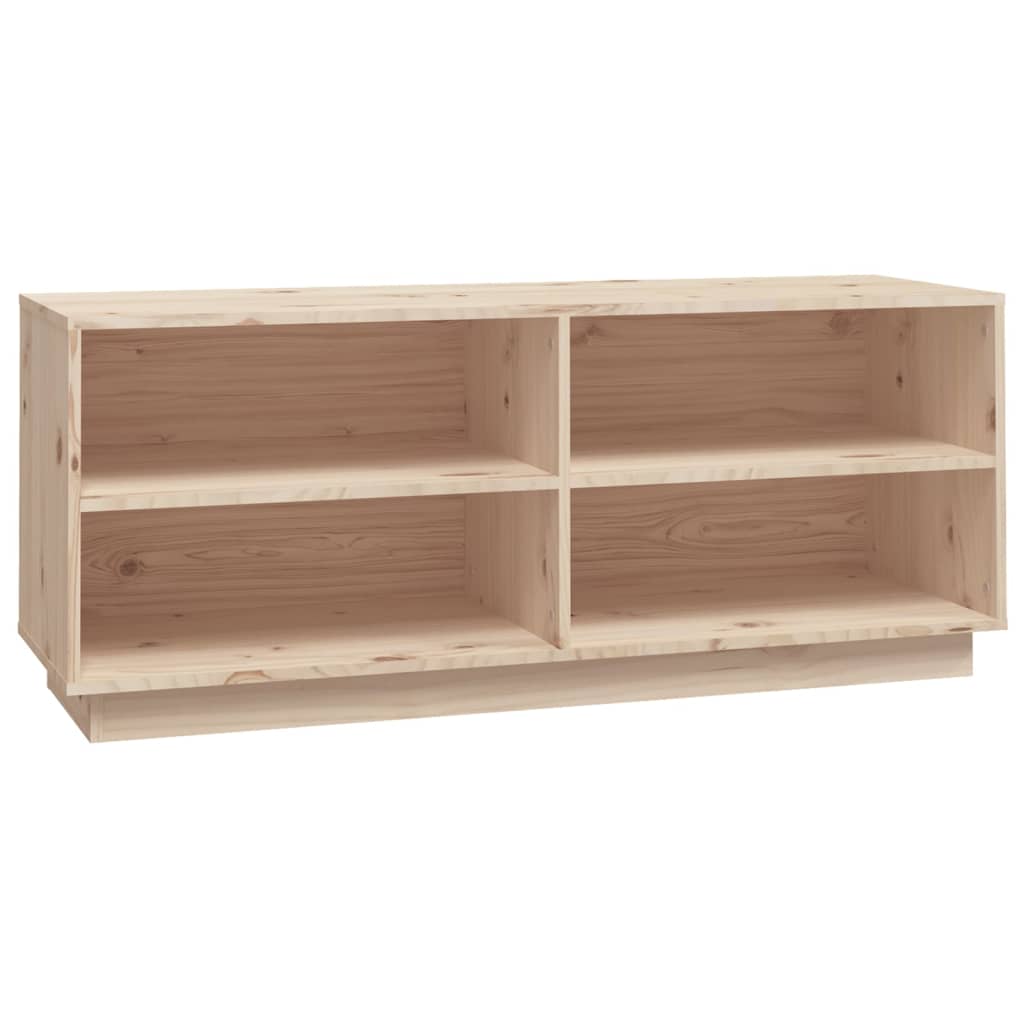 Schoenenkast 110x34x45 cm massief grenenhout - AllerleiShop