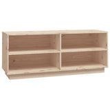 Schoenenkast 110x34x45 cm massief grenenhout - AllerleiShop