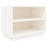 Schoenenkast 60x34x45 cm massief grenenhout wit - AllerleiShop