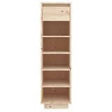 Schoenenkast 30x34x105 cm massief grenenhout - AllerleiShop