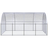 Kippenren 3x4x2 m gegalvaniseerd staal - AllerleiShop