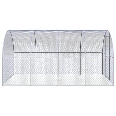 Kippenren 3x4x2 m gegalvaniseerd staal - AllerleiShop