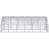 Kippenren 3x6x2 m gegalvaniseerd staal - AllerleiShop