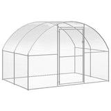 Kippenren 3x6x2 m gegalvaniseerd staal - AllerleiShop