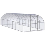 Kippenren 3x8x2 m gegalvaniseerd staal - AllerleiShop