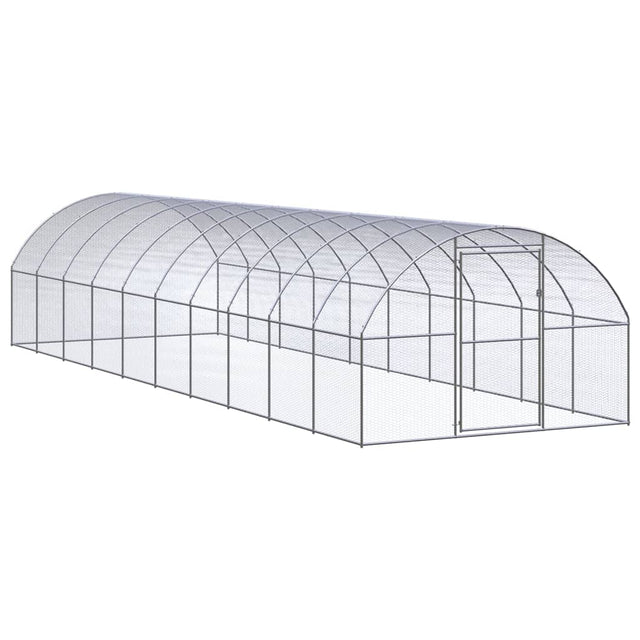 Kippenren 3x10x2 m gegalvaniseerd staal - AllerleiShop