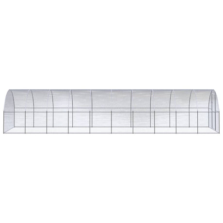 Kippenren 3x10x2 m gegalvaniseerd staal - AllerleiShop