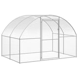 Kippenren 3x12x2 m gegalvaniseerd staal - AllerleiShop