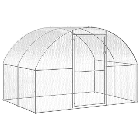 Kippenren 3x20x2 m gegalvaniseerd staal - AllerleiShop