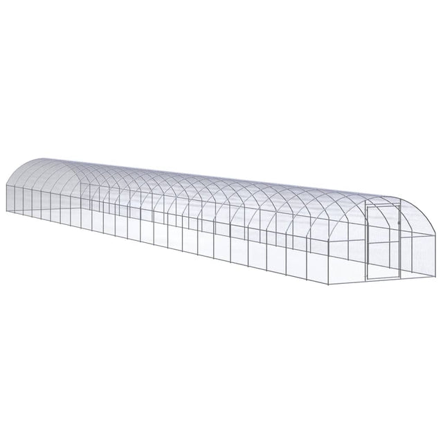 Kippenren 3x24x2 m gegalvaniseerd staal - AllerleiShop