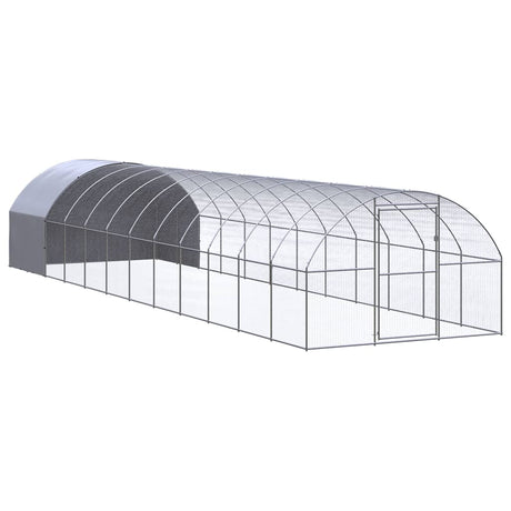 Kippenren 3x12x2 m gegalvaniseerd staal - AllerleiShop