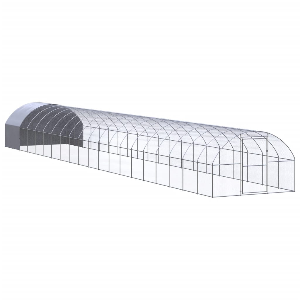 Kippenren 3x20x2 m gegalvaniseerd staal - AllerleiShop