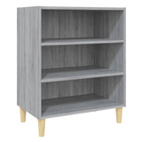 Dressoir 57x35x70 cm bewerkt hout grijs sonoma eikenkleurig - AllerleiShop