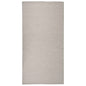 Buitenkleed platgeweven 100x200 cm taupe - AllerleiShop