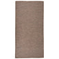 Buitenkleed platgeweven 100x200 cm bruin - AllerleiShop