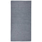 Buitenkleed platgeweven 100x200 cm blauw - AllerleiShop