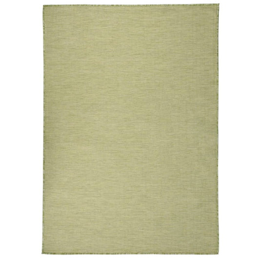 Buitenkleed platgeweven 160x230 cm groen - AllerleiShop