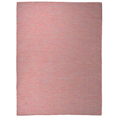 Buitenkleed platgeweven 120x170 cm rood